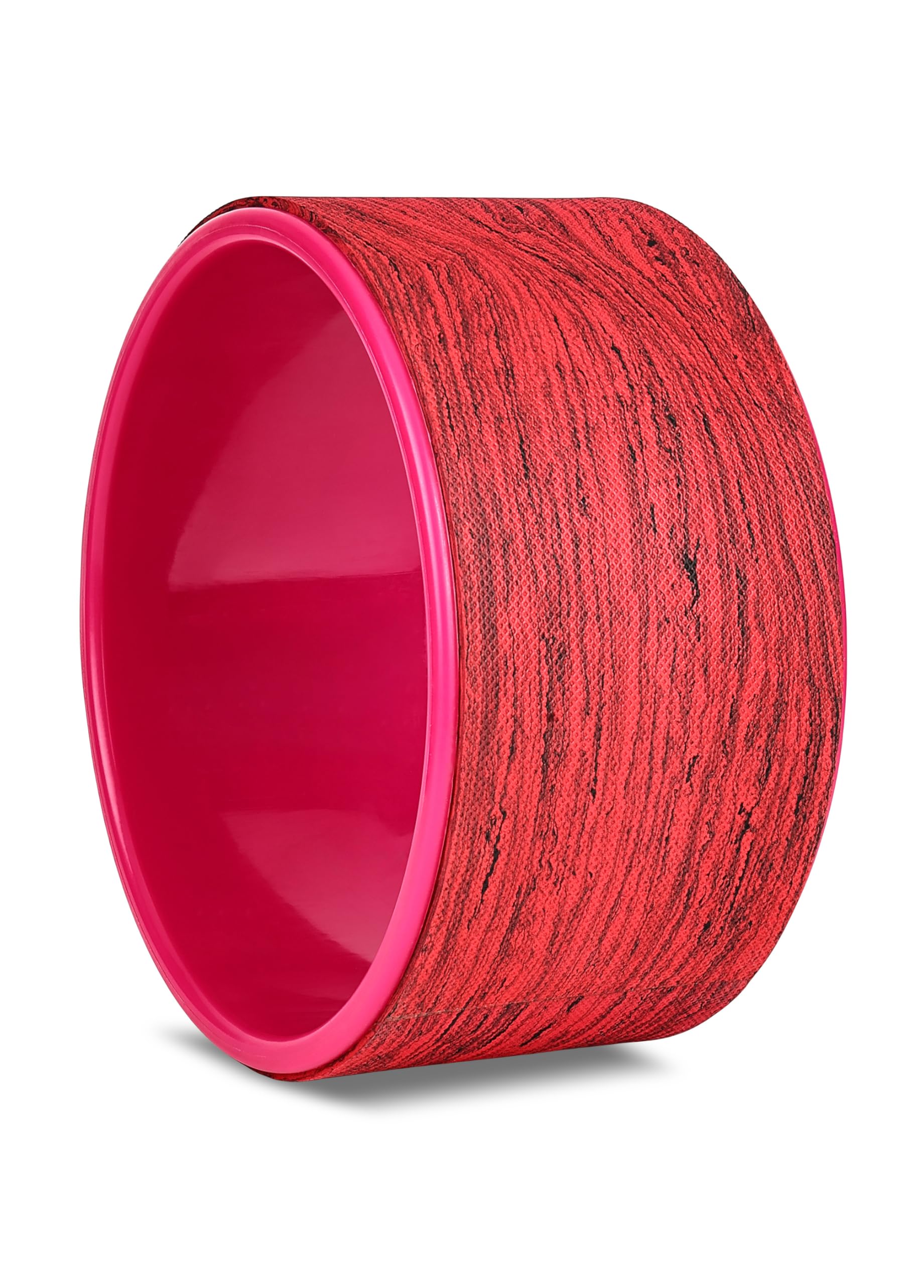 ZENON Printed Yoga Wheel, Fitness Wheel, Exercise Assistance for Stretching, Back Bends, Workout Accessories for Women & Men