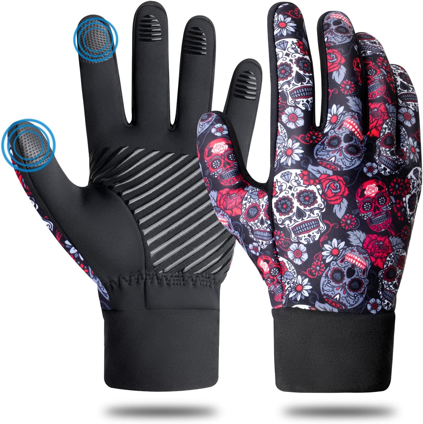 RYMNT Winter Gloves Touch Screen Water Resistant Thermal for Running Driving Cycling Working Hiking Warm Gifts for Men Women