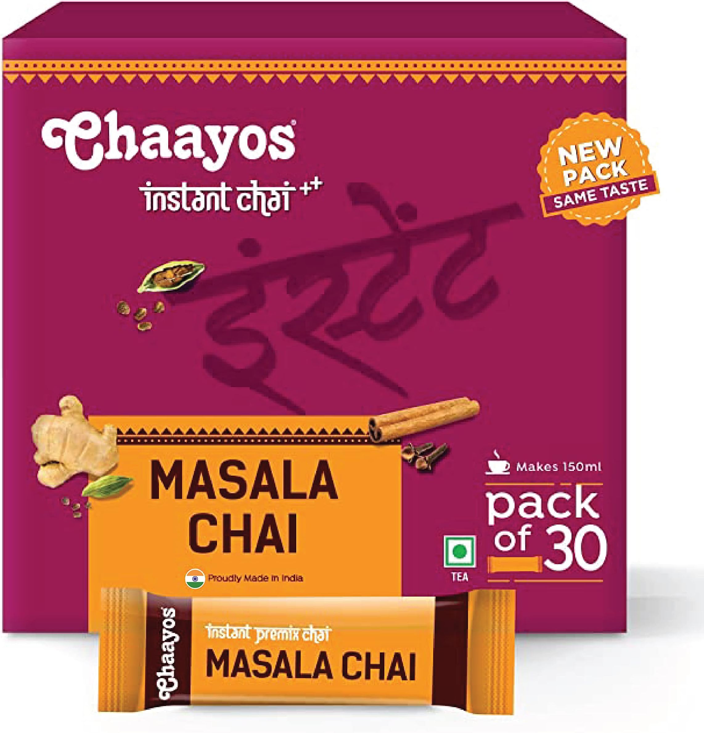 Instant Tea Premix - Masala - Regular Sugar - 30 Sachets