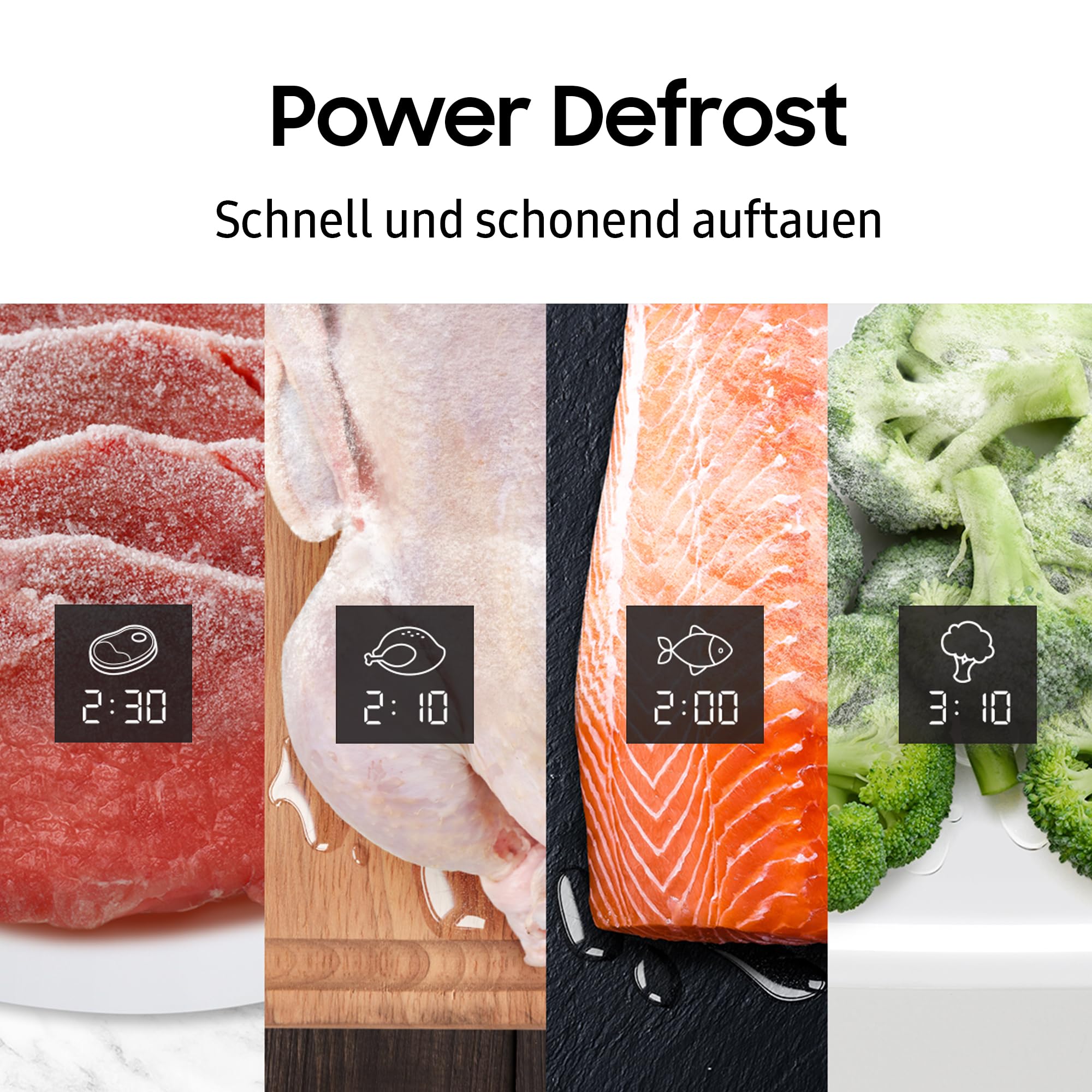 Samsung MC28A5137KK/E1 Kombi-Mikrowelle 900 W 28 l AirFry Power Defrost Keramik-Emaille Schwarz