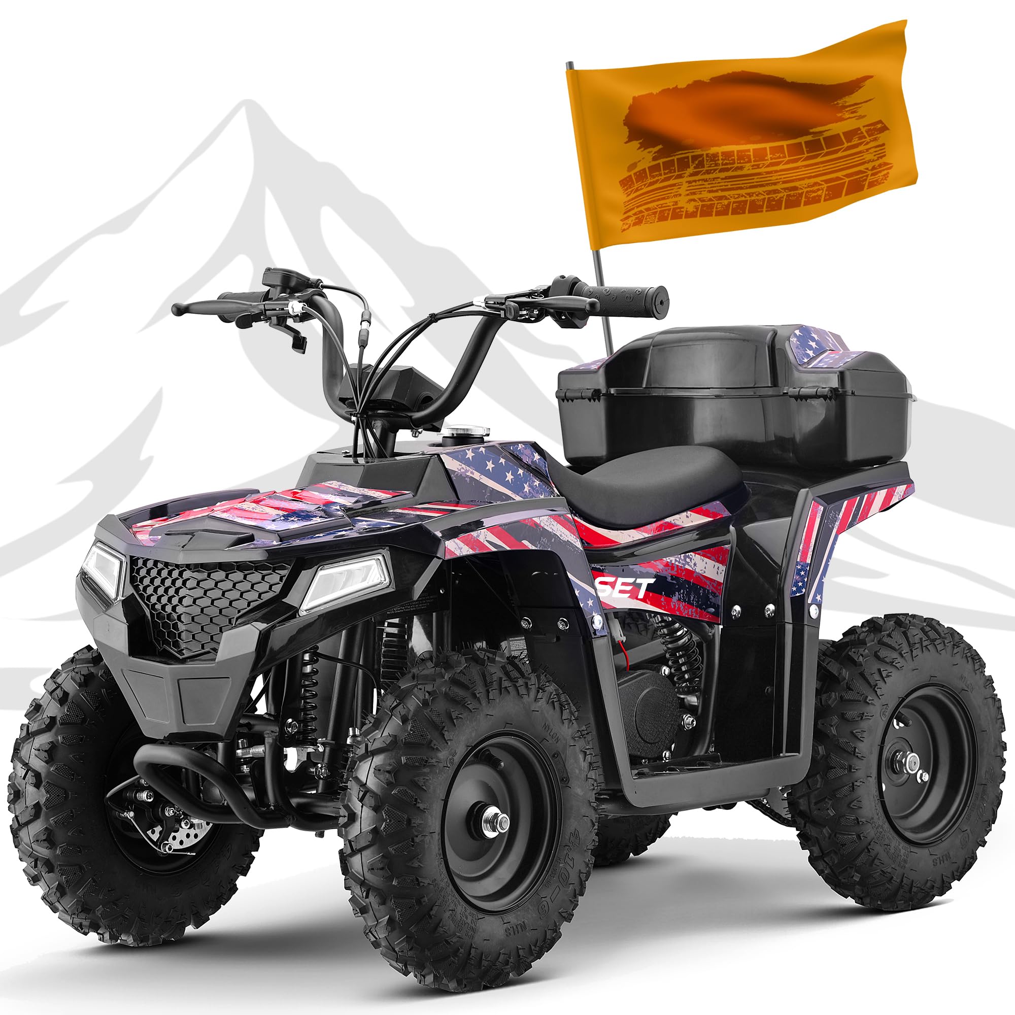 QEASET XW-A19 40CC gas powered ATV for kids