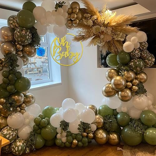 Miniatura 3 de Letrero de madera dorada de 13.8 pulgadas para baby shower, cartel de madera dorada para telón de fondo de primer cumpleaños, letrero de madera Oh