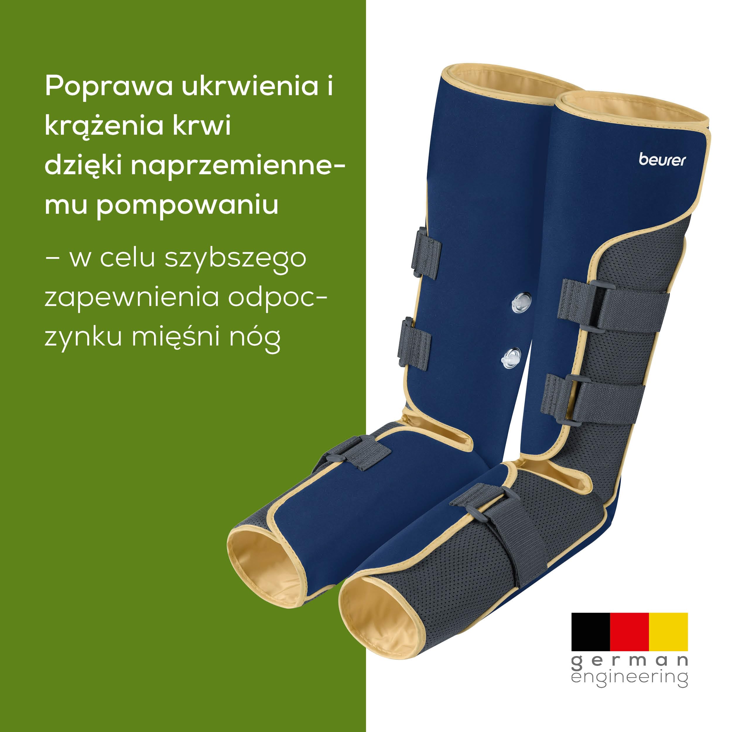 Beurer FM 150 Ven Trainer – przyjemny masaż nóg w domu.