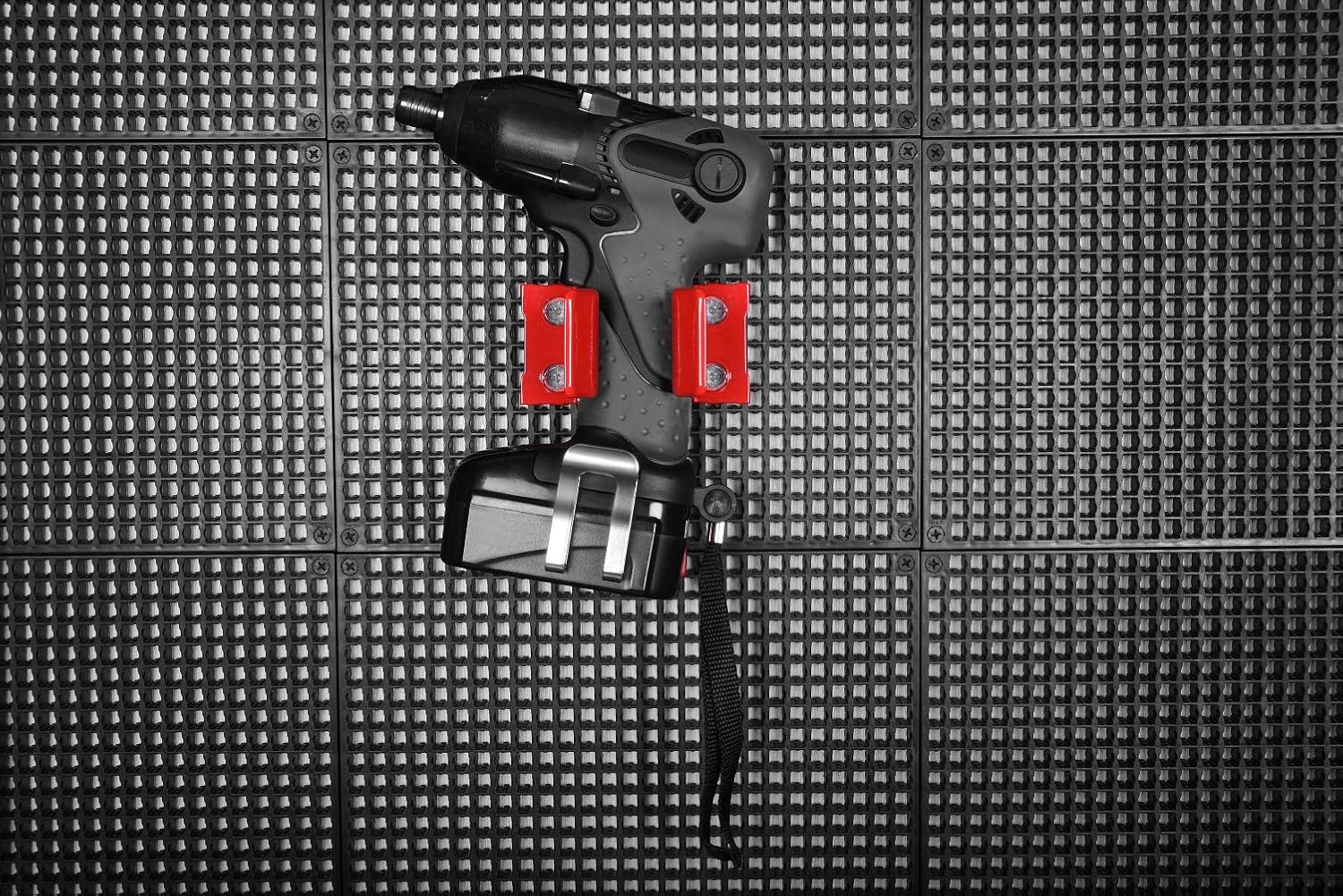 Adjustable Holder - Accessory for Organizer Genie Pegboards to Securely Hold Tools of Any Shape, Size or Contour