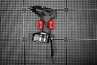 Vista 10 de Soporte ajustable - Accesorio para ORGANIZER GENIE Pegboards para sujetar de forma segura la herramienta de una