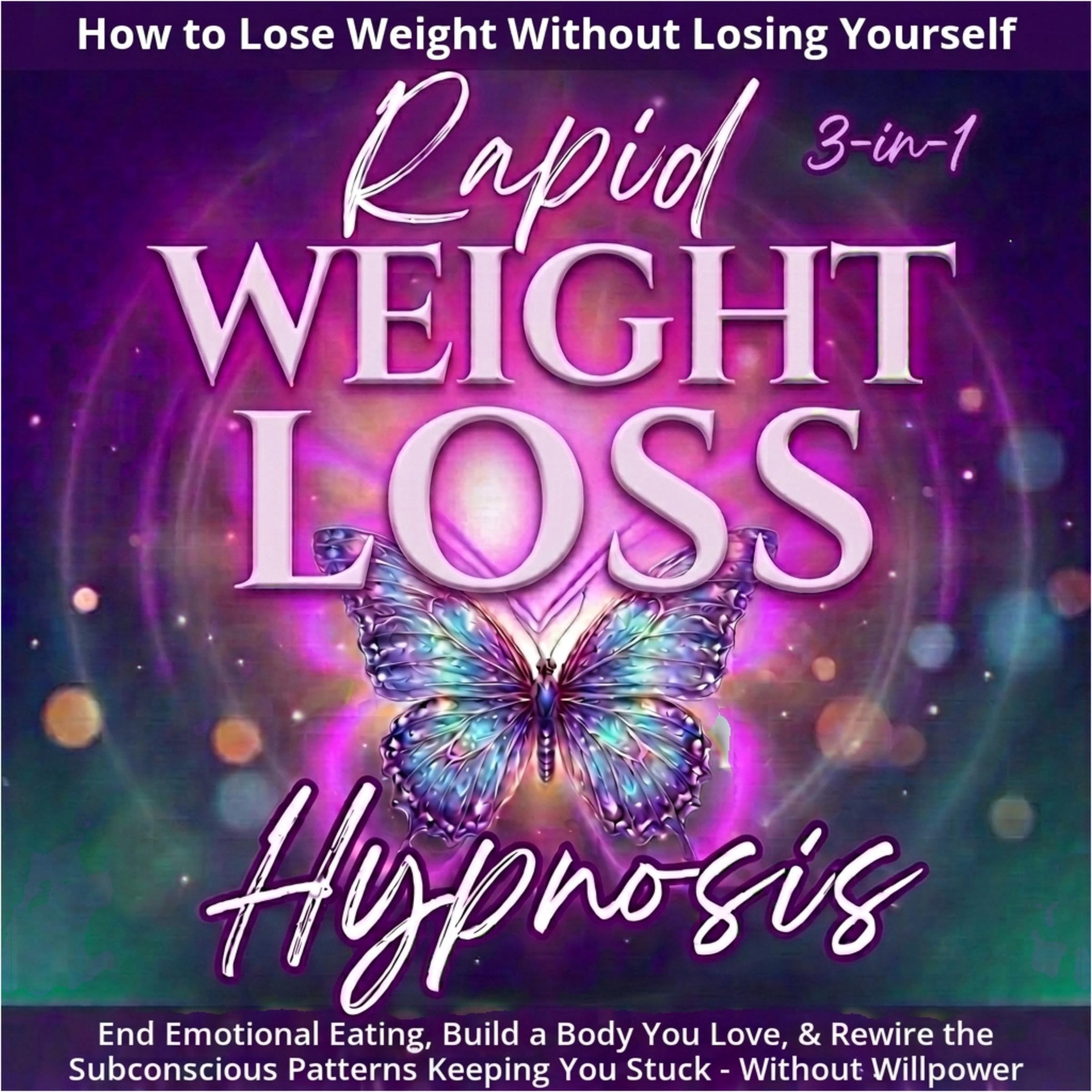 Cover art for Rapid Weight Loss Hypnosis 3-in-1