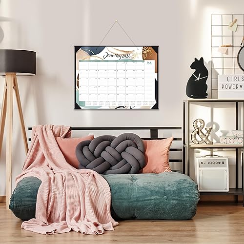 Miniatura 6 de Calendario 2025  Calendario de escritorio 2025, enero de 2025 a diciembre de 2025, calendario de escritorio grande de 12 meses de 17 x 12 pulgadas,