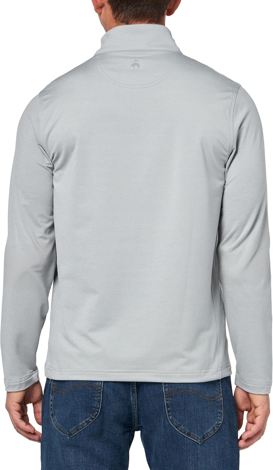 Brooks Brothers mens Knt Perf Half Zip - Image 2
