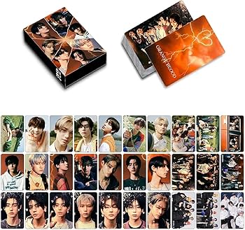 Amazon | MeiYiYou Kpop ENHYPENフォトカード、8パック/240枚