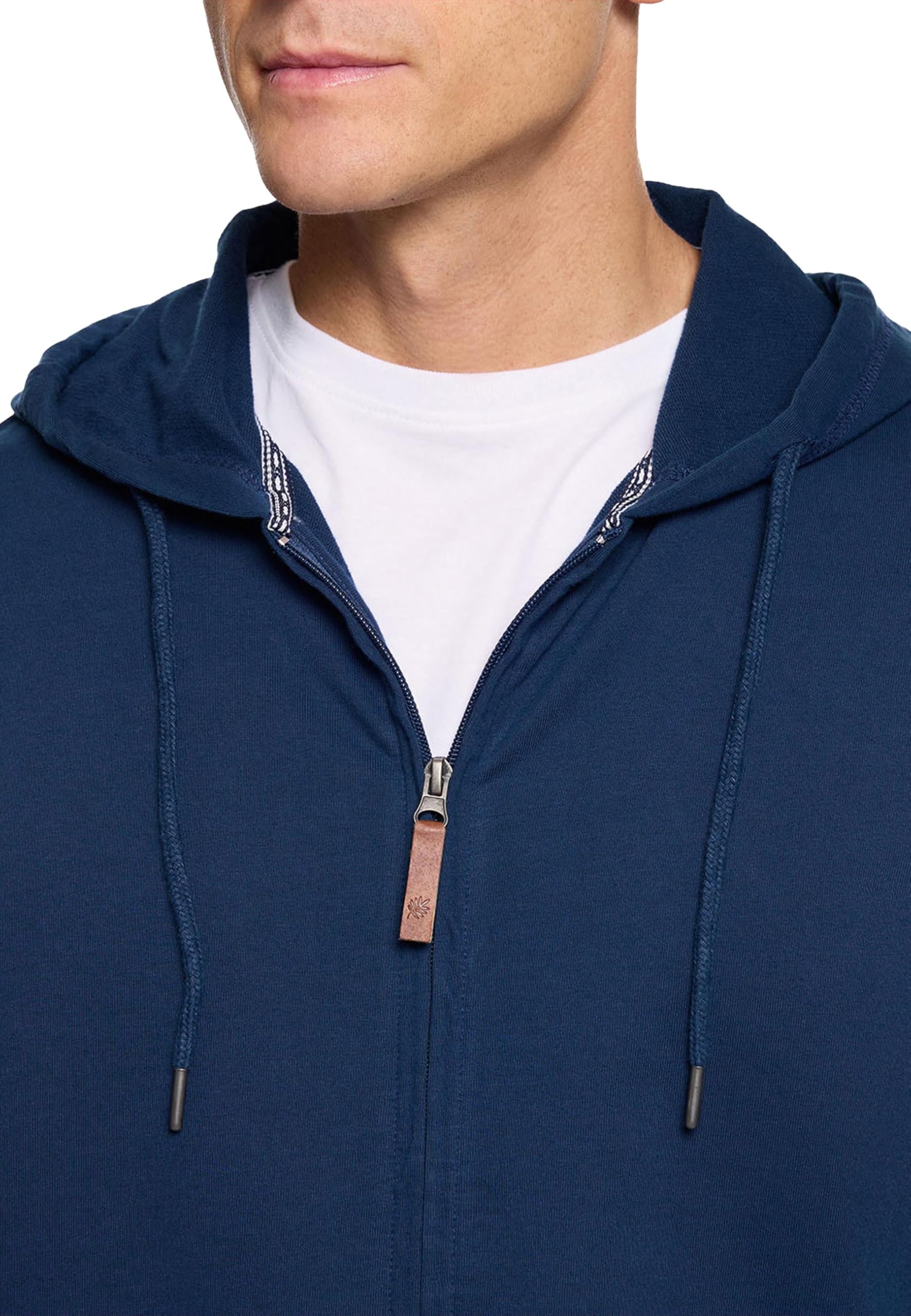 KOALA BAY | Wilbur | Sudadera Hombre Azul Marino con Capucha | Sudadera con Cremallera Casual | Ropa Cómoda de Uso Diario | Moda Hombre