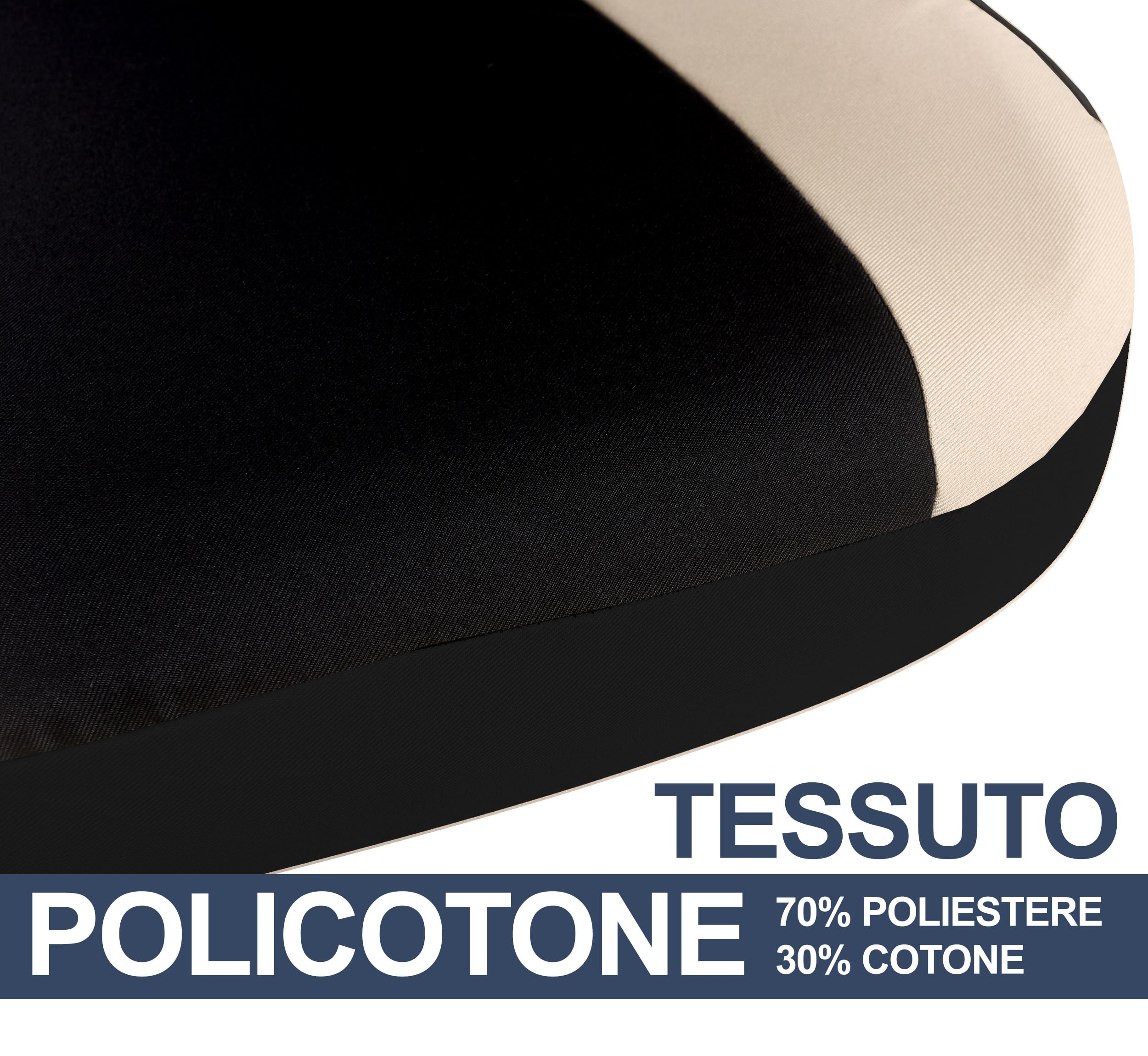 Auto Accessori Lupex Fundas de Asiento de Coche compatibles con Smart Fortwo, 450 451 y 453, 1 2 3 Serie, Tejido de polialgodón (Negro - Gris Claro)