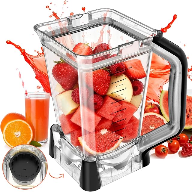 YXPOIMN 72oz BN751 Pitcher Compatible with Ninja Professional Plus Blender | (New Model Compatible), 72oz XL Total Crushing Replacement Pitcher for Ninja BN750 BN800 BN801 BN805 DB751A, Dishwasher Safe