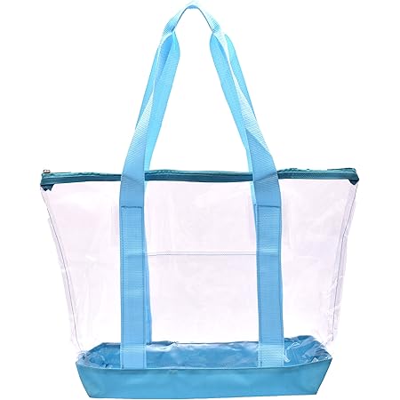 transparent clear tote bolsas