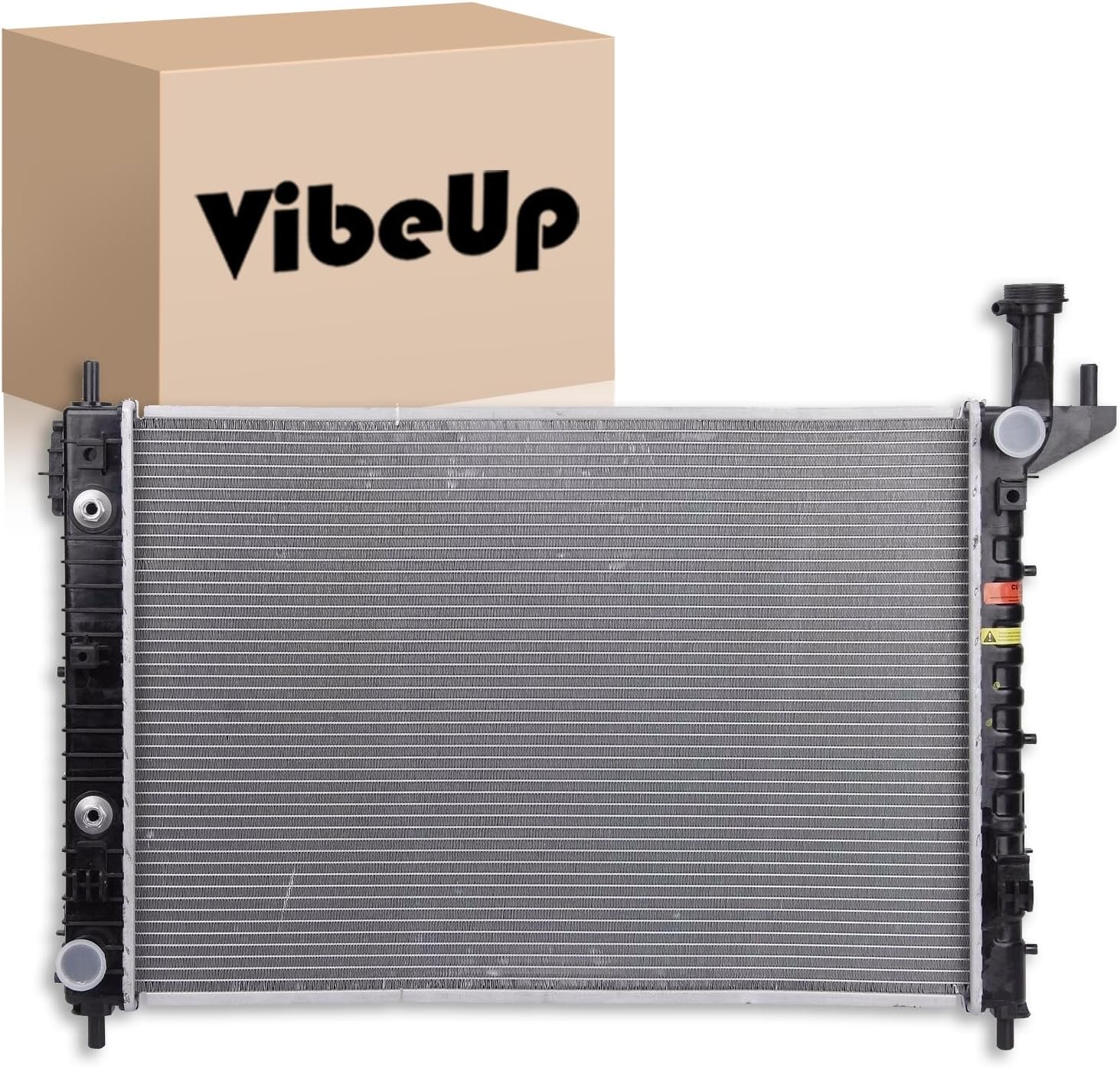 VibeUp 13007 Radiator Compatible With Buick Enclave 2008-2017,Chevrolet Traverse 2009-2017,GMC Acadia 2007-2016,GMC Acadia Limited 2017,Saturn Outlook 2007-2010 | #Replaces GM3010512 GM3010513