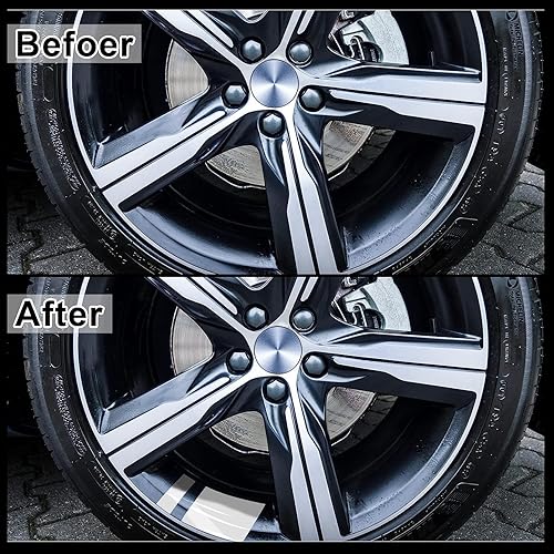 Miniatura 9 de 8 calcomanías reflectantes para llantas de coche, calcomanías reflectantes para automóvil, calcomanías de rayas para llantas de 18 a 21 pulgadas,