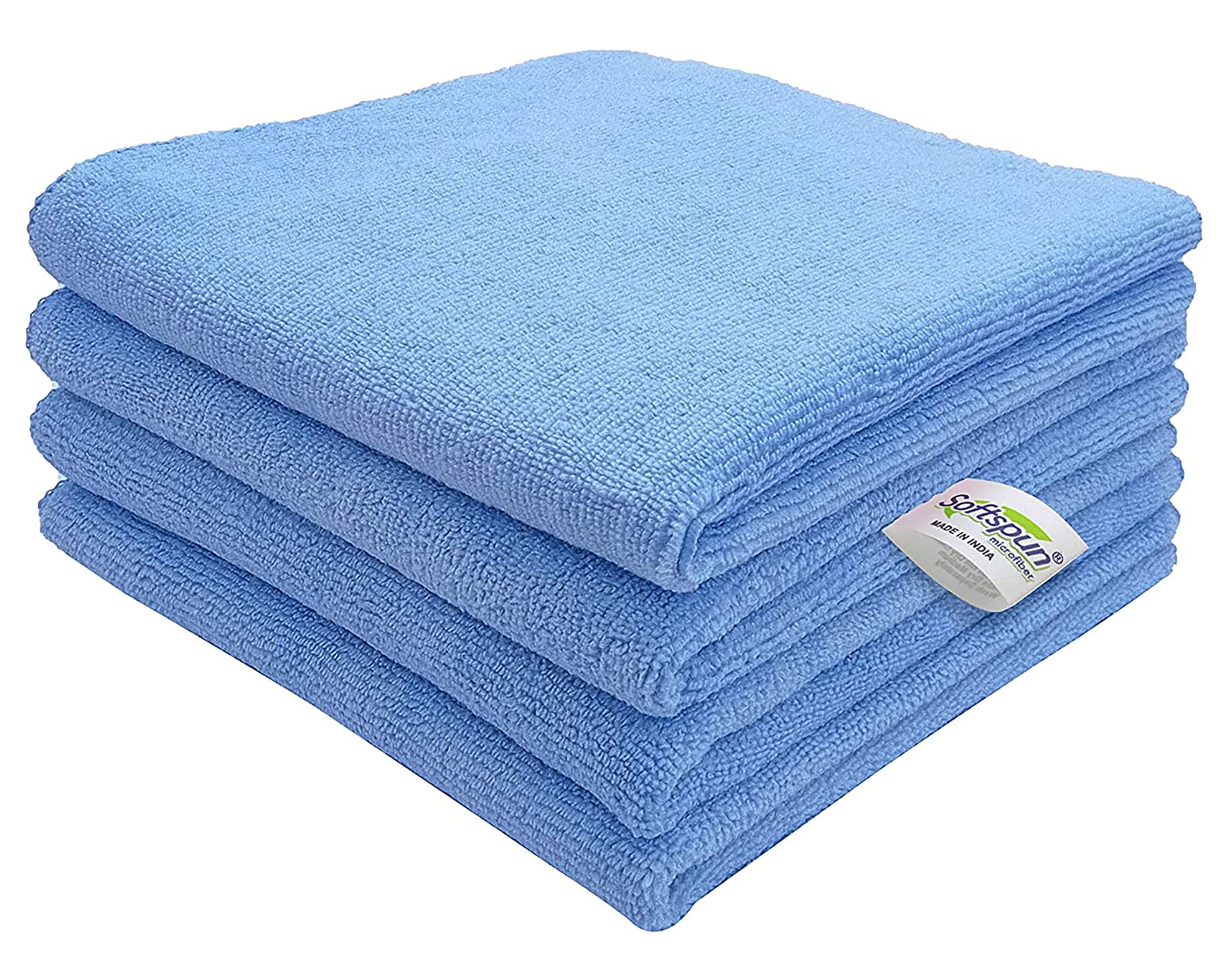 See full amazon price history chart for SOFTSPUN Microfiber Cleaning Cloths, 50x50cms 4pcs Towel Set 340 GSM Sky Blue. Highly Absorbent Lint and Streak Free Multipurpose Wash Cloth for Kitchen Car Window Stainless Silverware. SOFTSPUN Microfiber Cleaning Cloths, 50x50cms 4pcs Towel Set 340 GSM Sky Blue. Highly Absorbent Lint and Streak Free Multipurpose Wash Cloth for Kitchen Car Window Stainless Silverware. (B07GBYHJK6) Amazon Price History, Amazon Price Tracker
