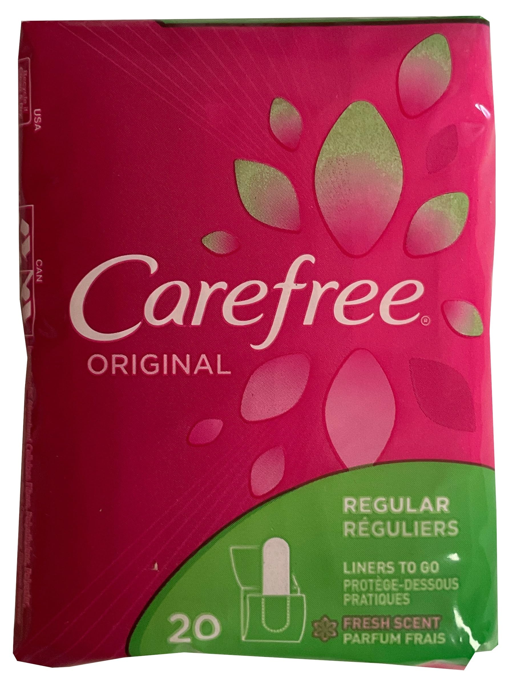 CarefreeOriginal Regular Fresh Scent - 20 Liners, Pack of 4