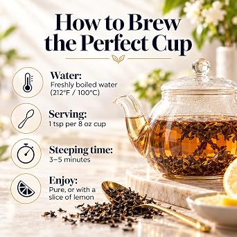 Impra Royal Elixir Knight Ceylon Loose Leaf Black Tea 7.05 oz (200 g)