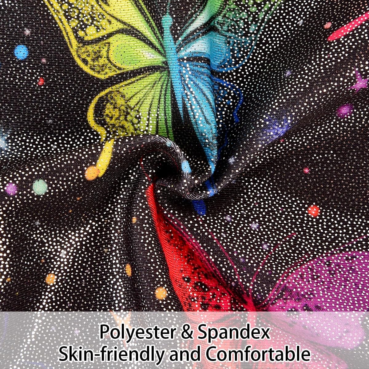 MOLLDAN Girls Gymnastics Leotard Athletic Biketard Unitard Tumbling Activewear Outfits for kids - Image 5