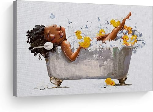 SmileArtDesign V18 - Lienzo impreso y decorativo para pared, diseño africano