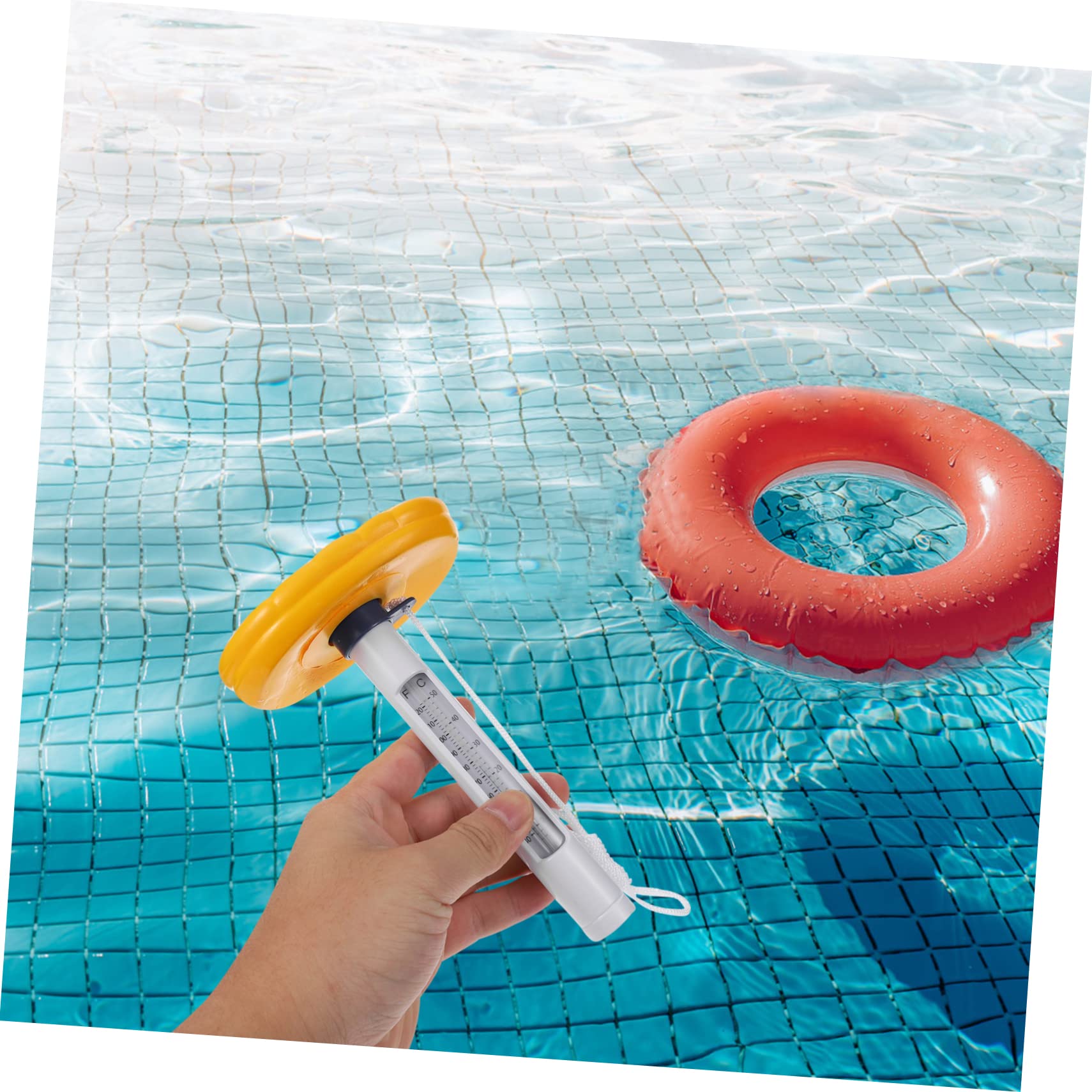 ifundom 3 Pezzi Termometro Galleggiante per Piscina Termometro Cartoon per Misurazione Temperatura Spa e Acquari