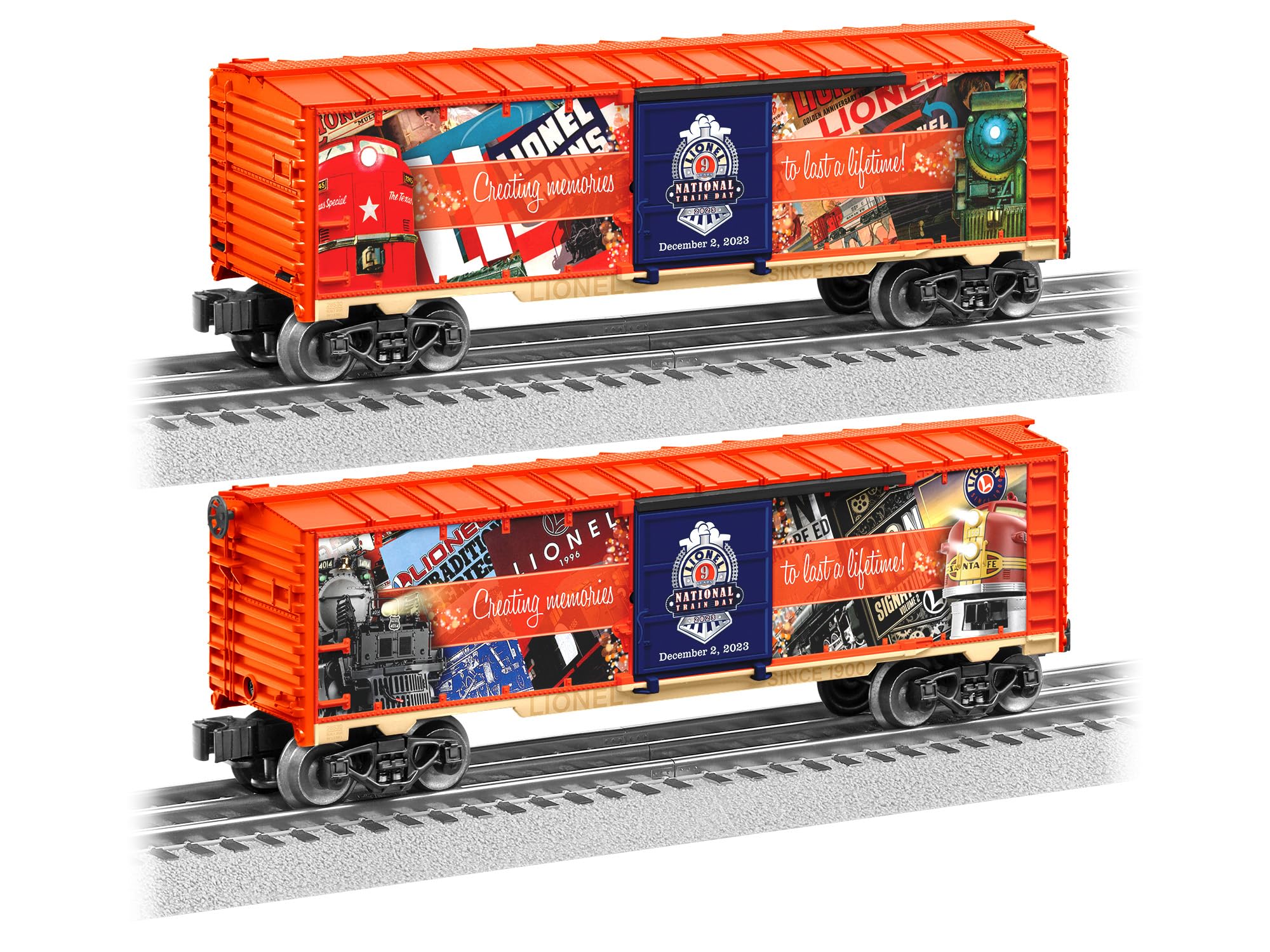 Lionel 2023 National Train Day O Gauge Model Train Boxcar