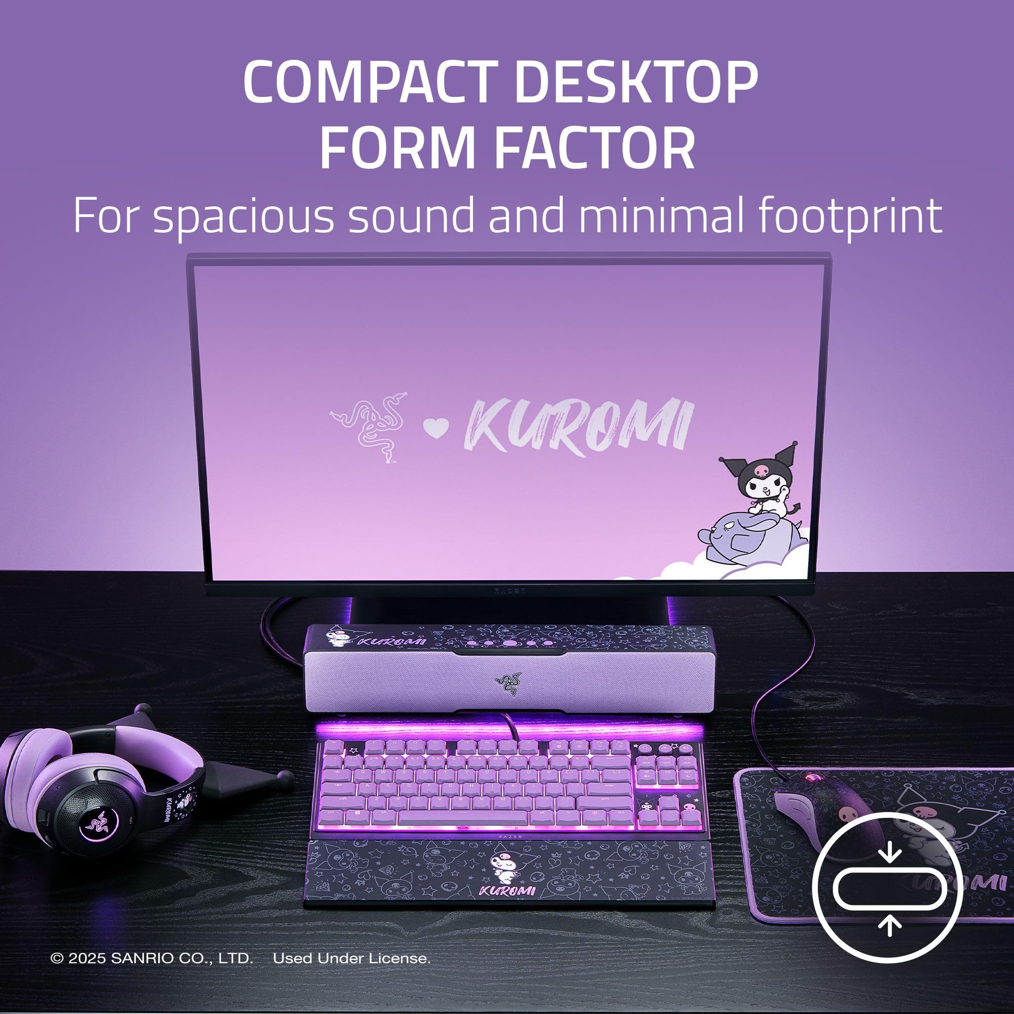 Razer Leviathan V2 X – Edição Kuromi | Amazon.com.br