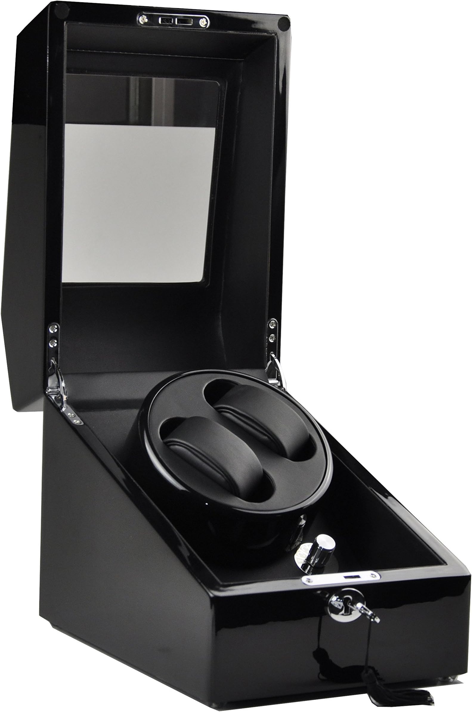 Automatic Watch Winder 2+3 Leather Storage Display Box Organizer