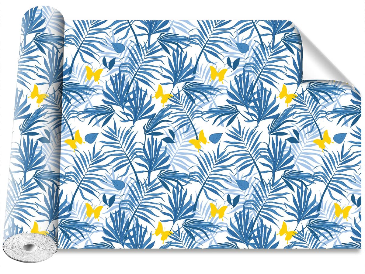 Papier peint feuilles de palmier 152x104cm de haute durabilite
