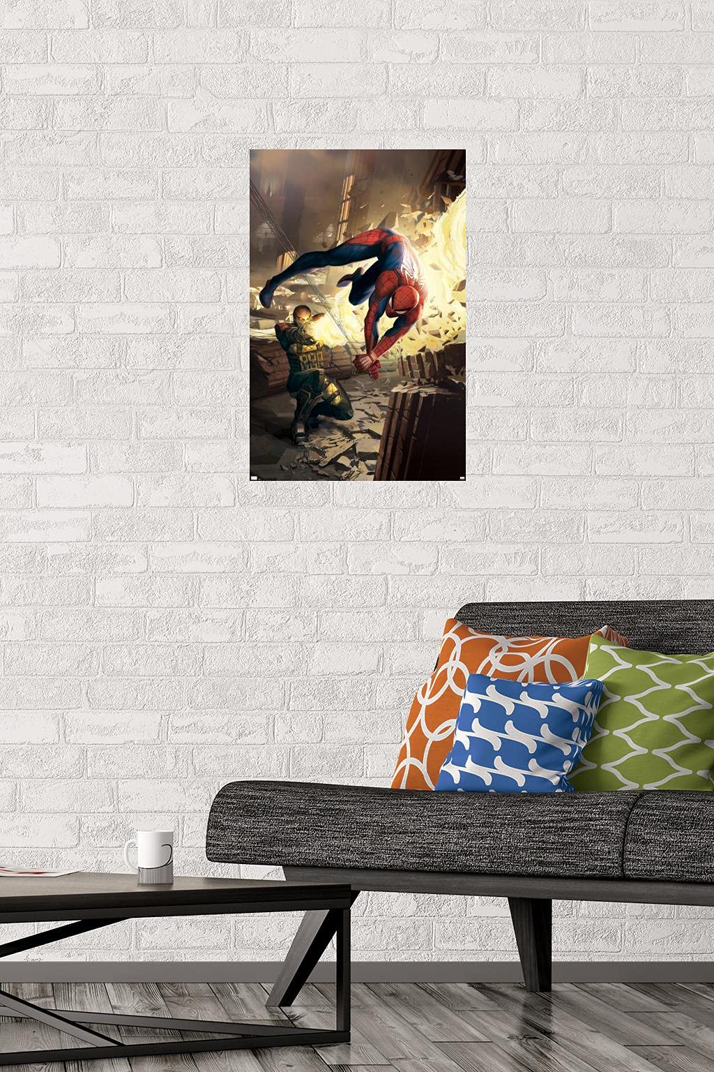 アートポスターNO.5(14478) Amazon.com: Trends International Marvel Comics Shocker - Amazing
