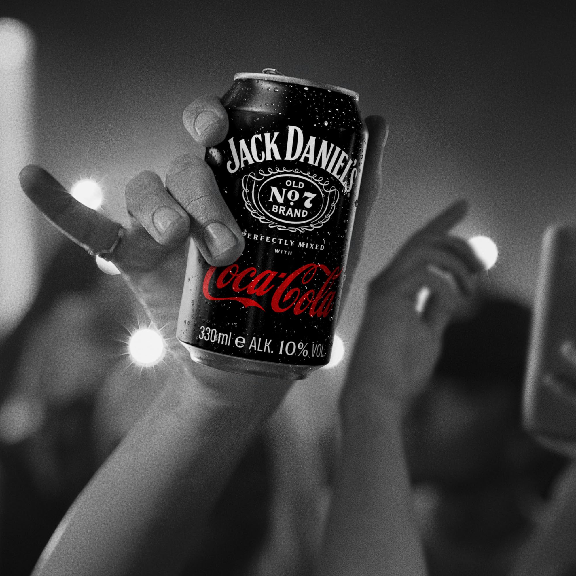 Jack Daniel's Tennessee Whiskey & Coca Cola - Der weltweite Barcall Nummer 1-24x0.33l / 10% Vol.