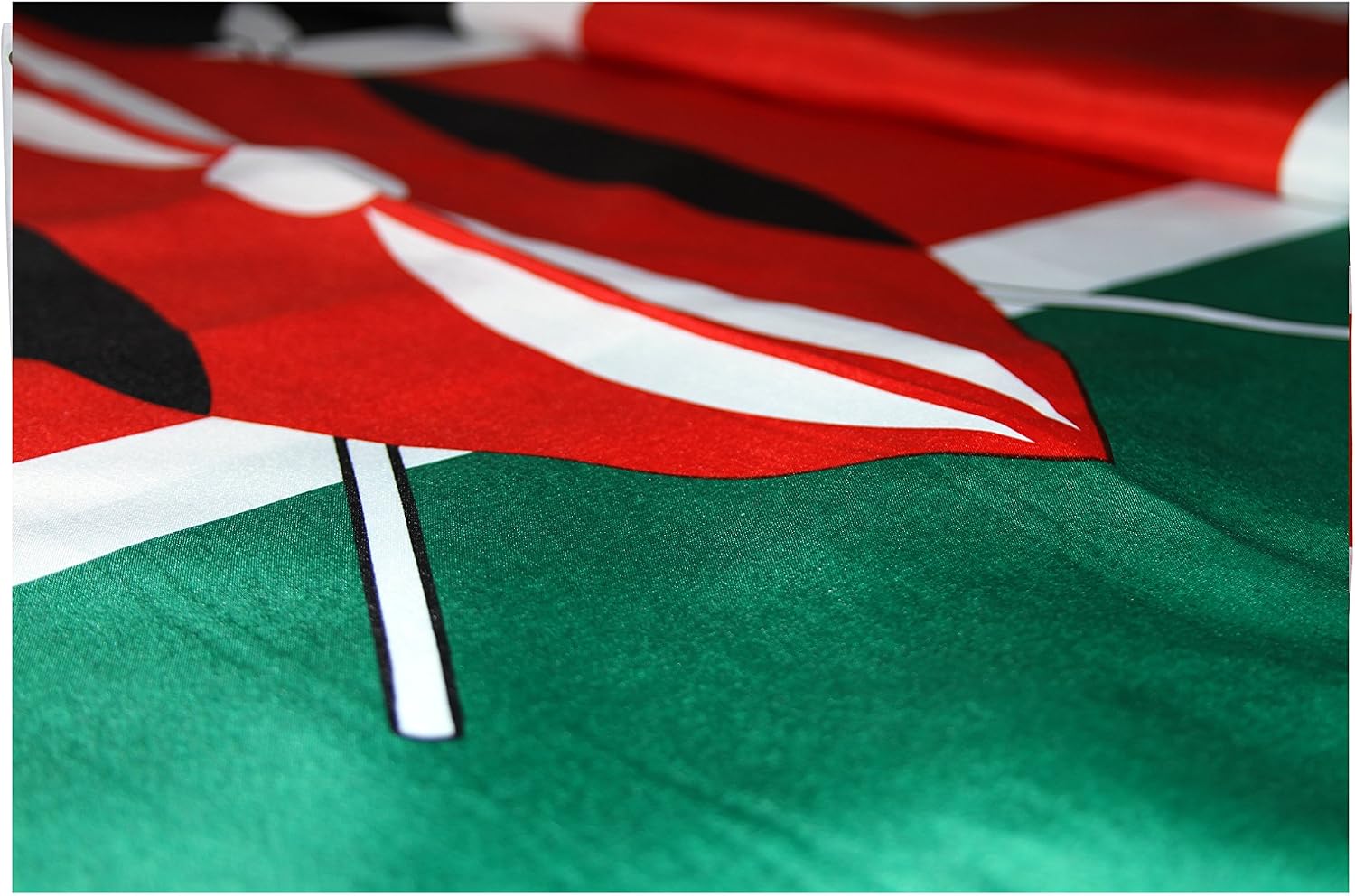 Kenya National Flag (Pack of 50 Polyester Flags), 3' x 5'