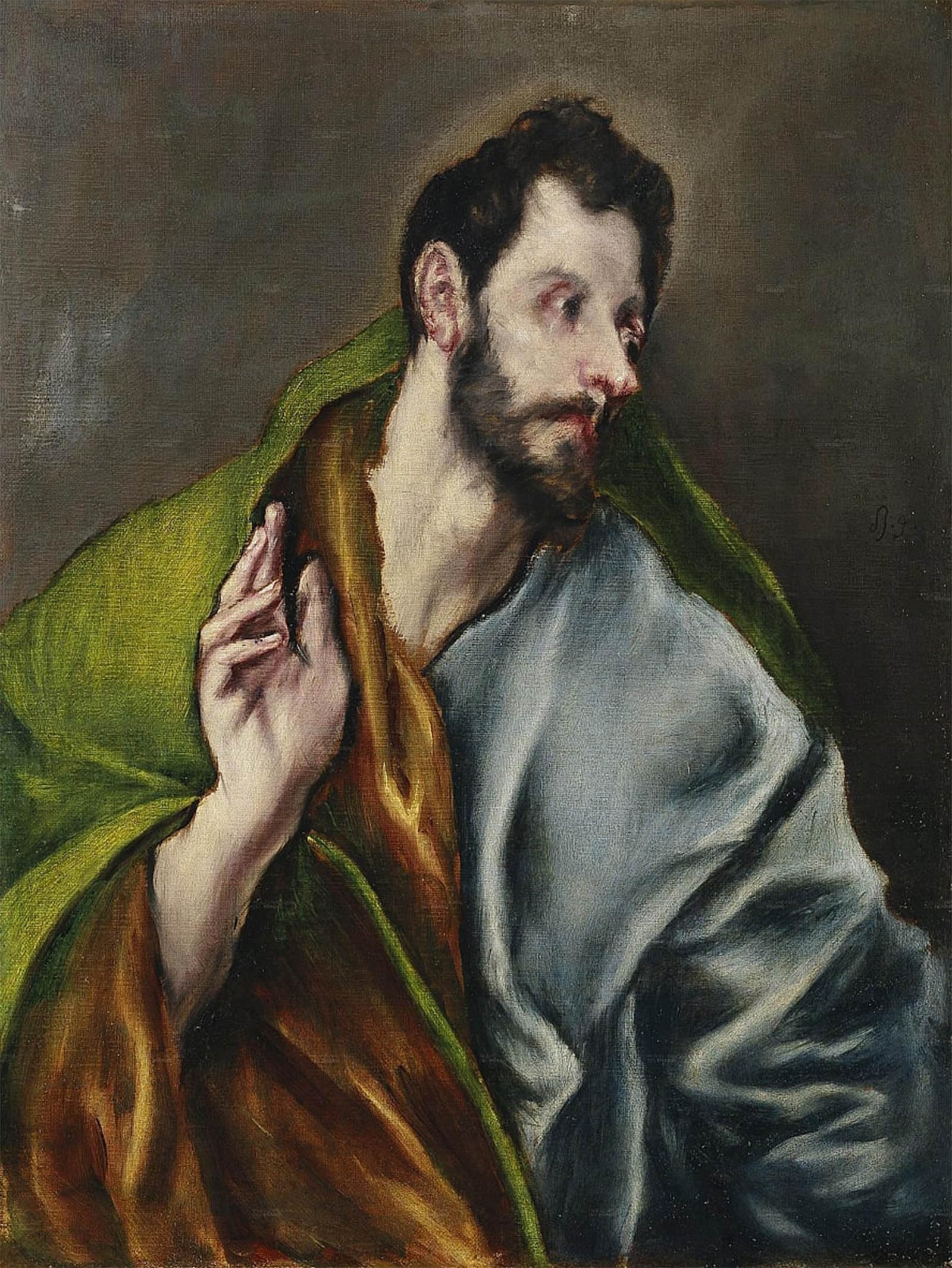 SERENDIPITP Aesthetic Poster Photo Wall Print Retro Picture St Thomas by El Greco Modern Wall Artwork for Home Decor 60x90cm