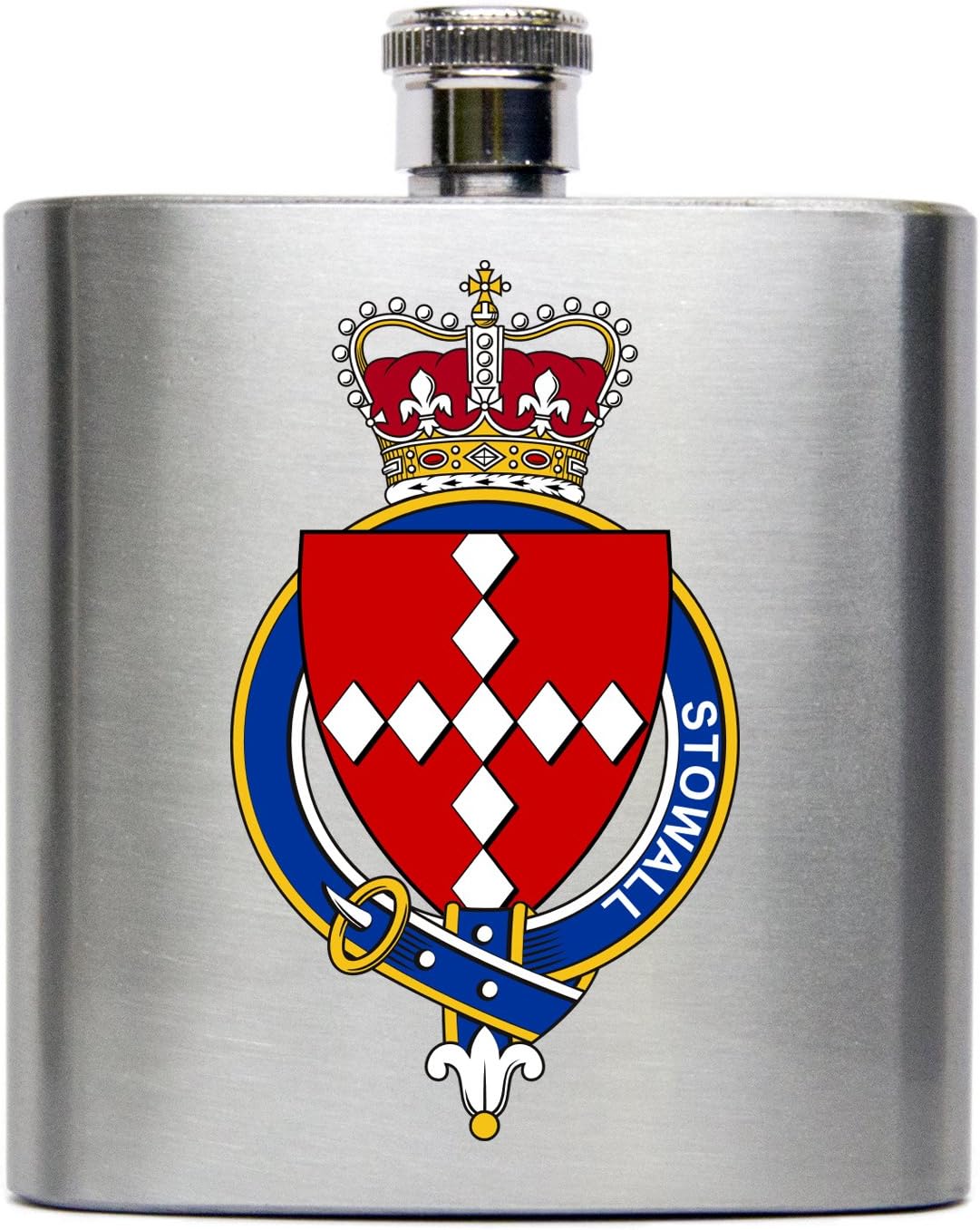 Stowall or Stowell (England) Family Crest British Garter