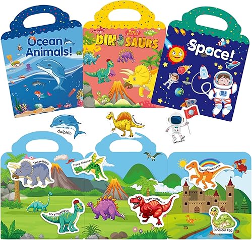 Libro de calcomanías de Navidad para niños de 1 a 5 años, juguetes reutilizables para niños de 2 a 4 años, regalos de Navidad, juguetes de Libro de calcomanías de Navidad para niños de 1 a 5 años, juguetes reutilizables para niños de 2 a 4 años, regalos de Navidad, juguetes de