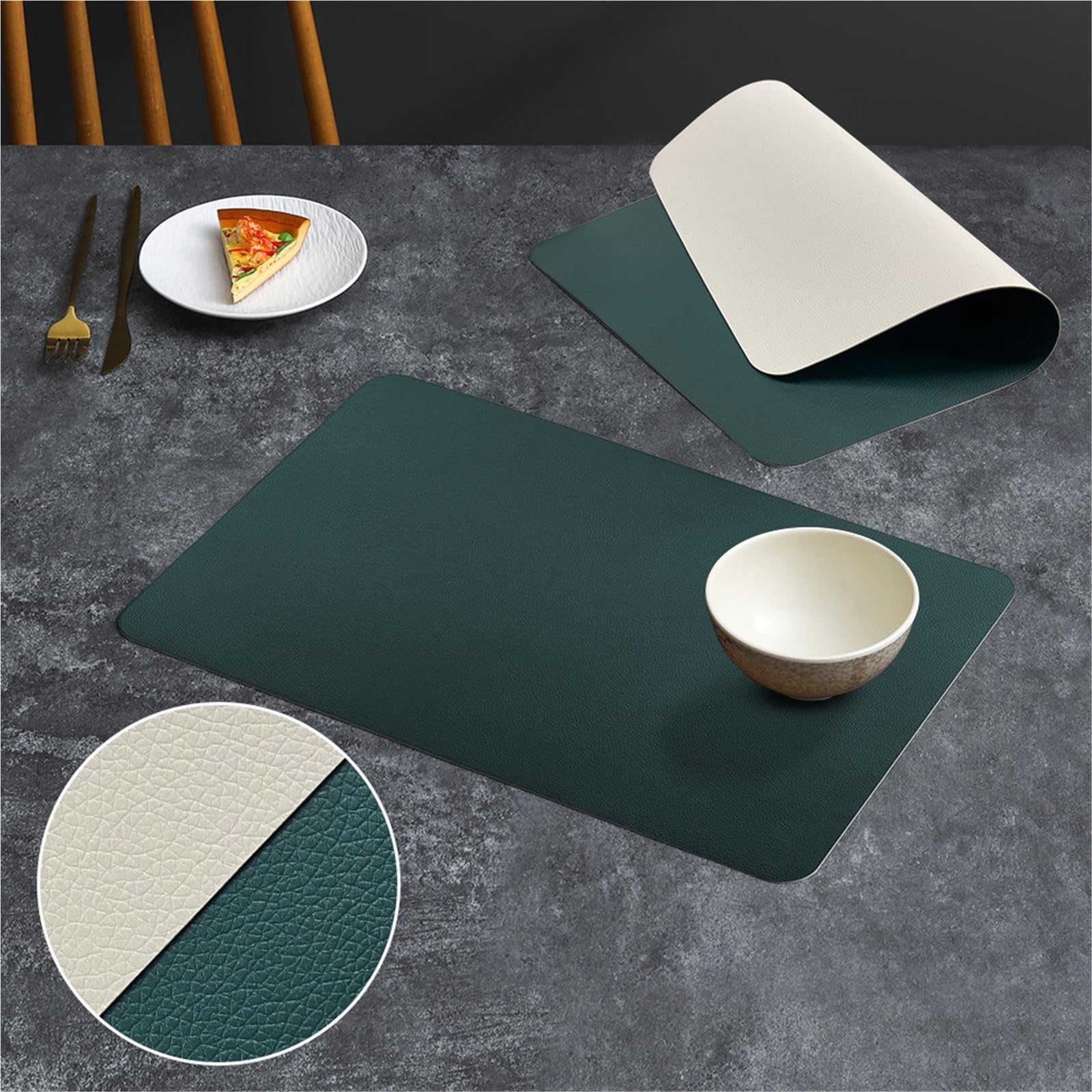 Set de Table en Simili Cuir