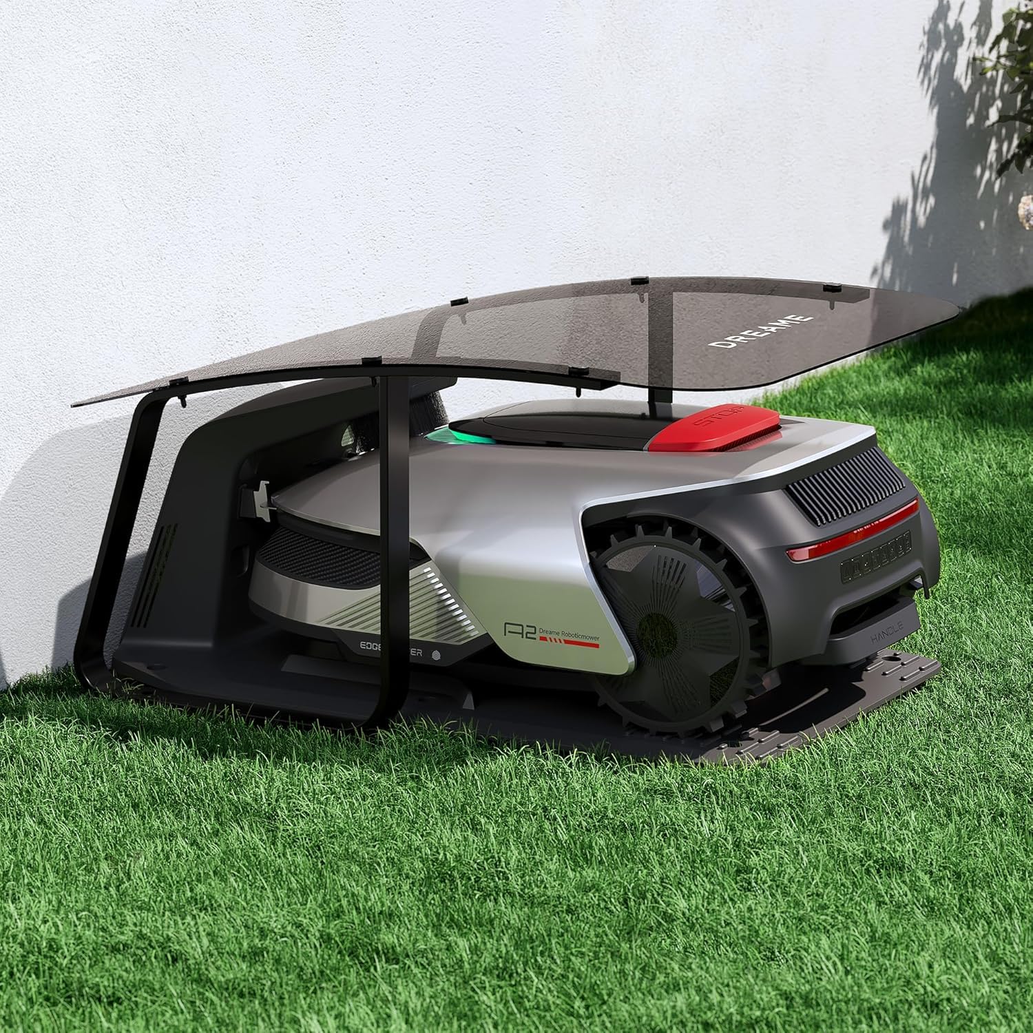DREAME A1 Pro Robot Tondeuse sans Fil Périphérique, 360° 3D LiDAR, Recommandé 2000 m², Contrôle Via App, Gestion intuitive des Zones, Évitement Intelligent des Obstacles