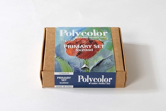 MAIMERI Polycolor Primary Set 5 Tubes 20 ml Fine Vinyl Colours