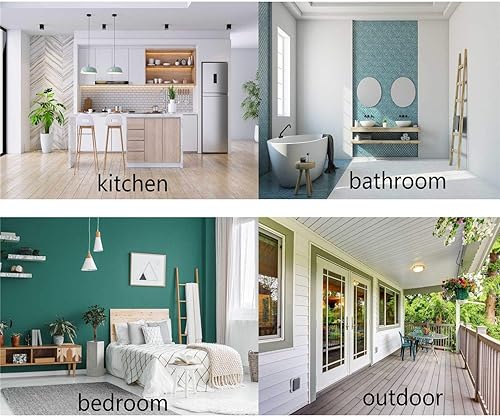 Miniatura 4 de Alfombra de baño de estilo folclórico noruego, lavable, para frente de la bañera, ducha, alfombra de goma para piso de baño, 20 x 32 pulgadas