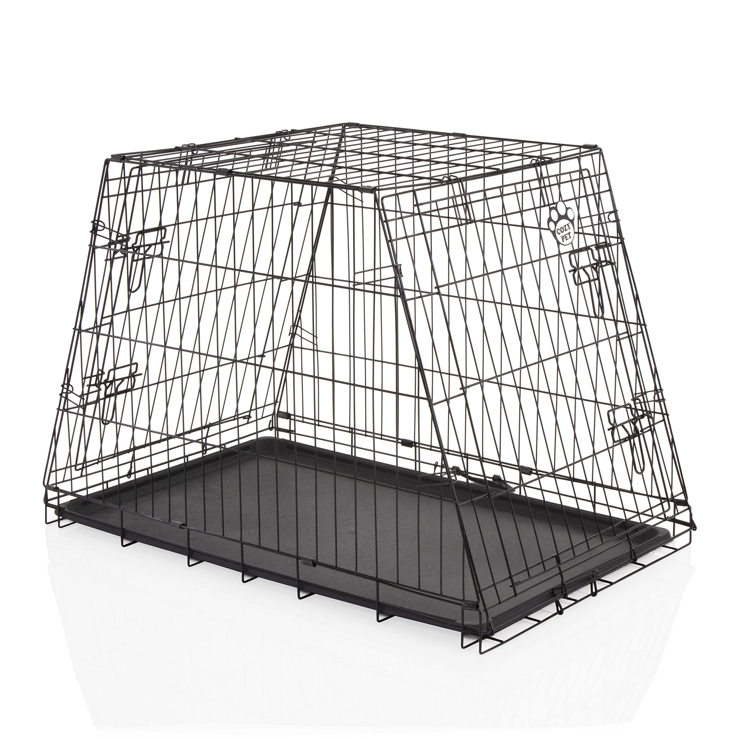 Car Dog Cage 36" by Cozy Pet, Fits Most Makes Audi BMW Fiat Ford Honda Hyundai Kia Jaguar Toyota Renault Vauxhall VW Volvo Puppy Crate Model CDC07 — view 11