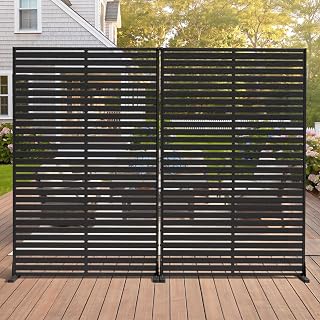 72" Privacy Screen Outdoor Privacy Fence Panel for Patio