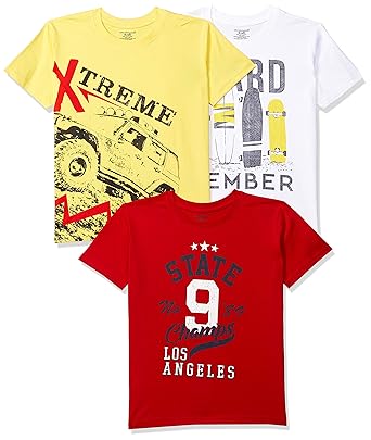 Chromozome Boy's Regular Fit T-shirt (Pack of 3)