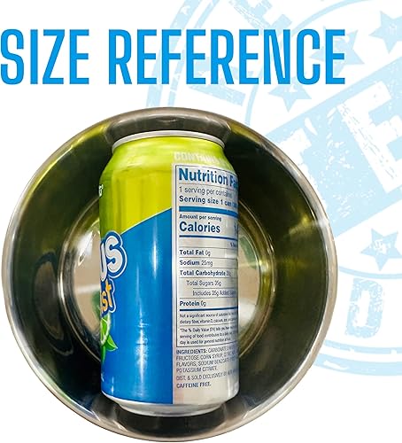 Miniatura 2 de Tazones aislados de acero inoxidable para niños y adultos, juego de 4 cuencos de metal de doble pared de 20 onzas para helado, sopa, cereales,