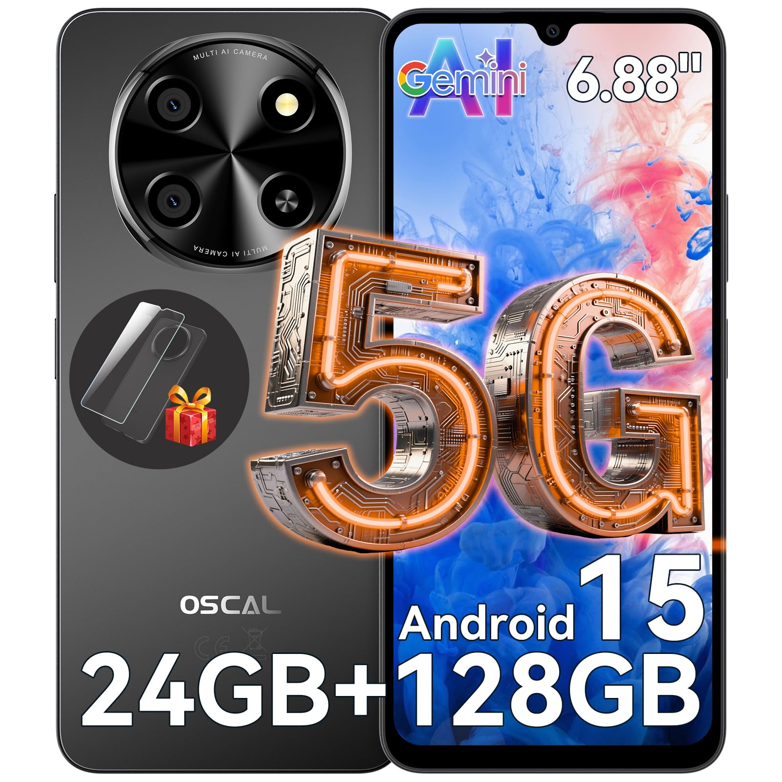 カイト 様　OSCAL TIGER8 Android15 24GB+128GB 5G対応】OSCAL TIGER8 Android15 24GB+128GB Amazon | 【5G 対応