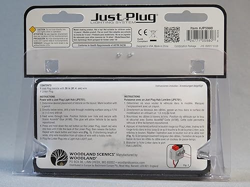 Miniatura 2 de Lionell Woodland SCENICS JUST Plug Vehículos Fancy FINS COCHE O Gauge