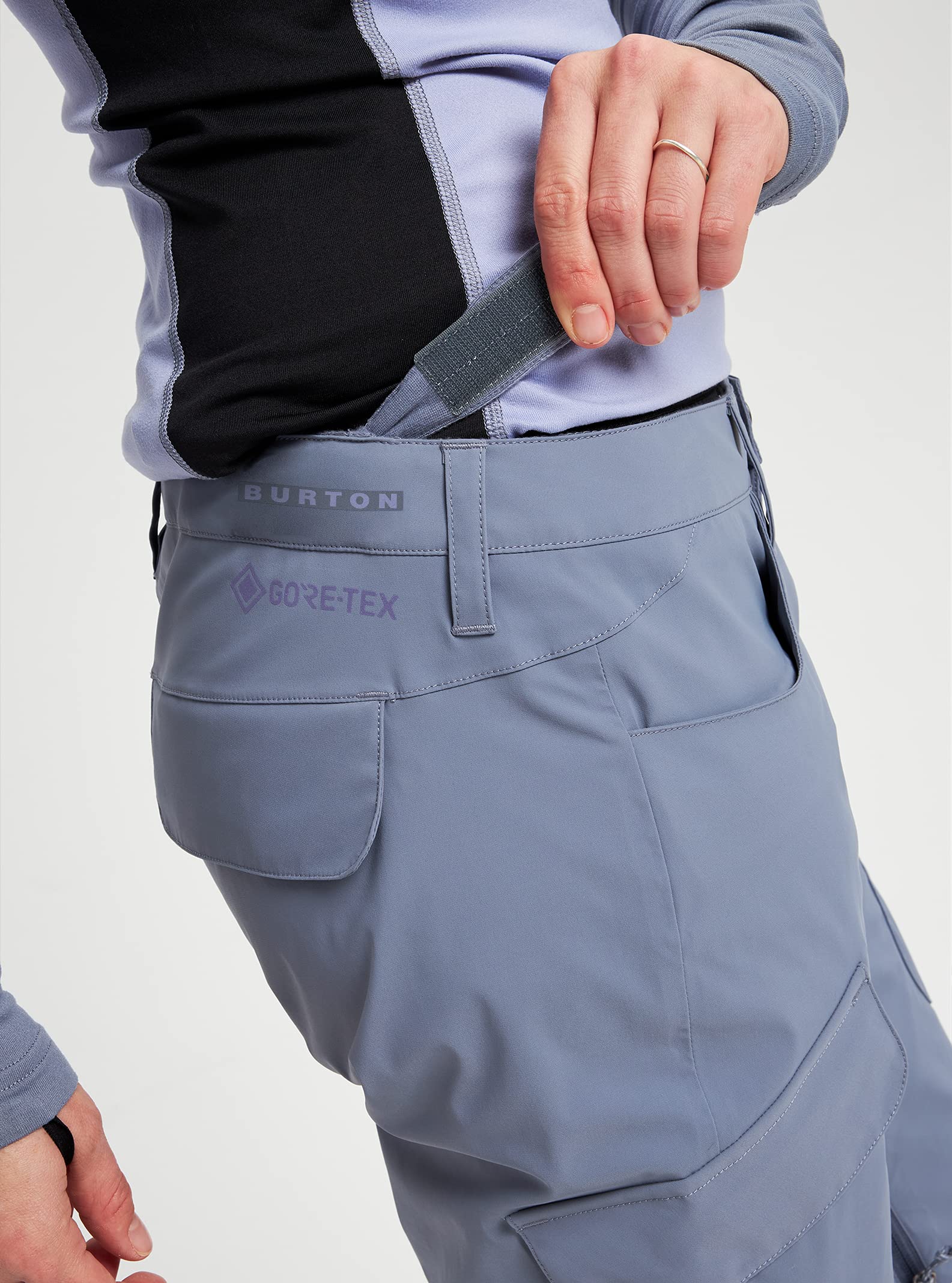 Burton Women's Standard Gore-Tex Gloria Pant, Grey, Small