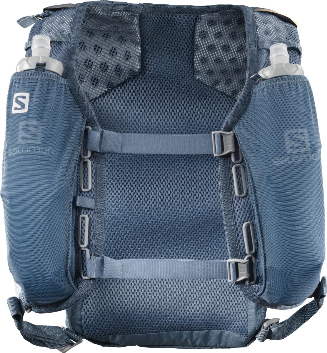 Salomon Agile 6 Set, harnais léger Dynamic Comfort, rangement avant à accès rapide, sac polyvalent pour la course à pied et la randonnée de moyenne distance