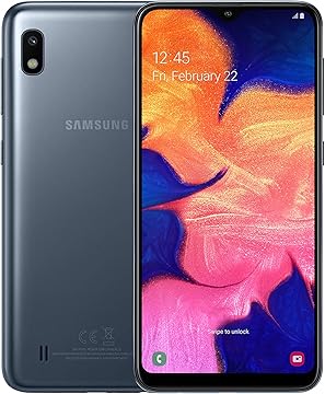 Samsung Galaxy A10 Mobile Phone Sim Free Smartphone Black UK Version 