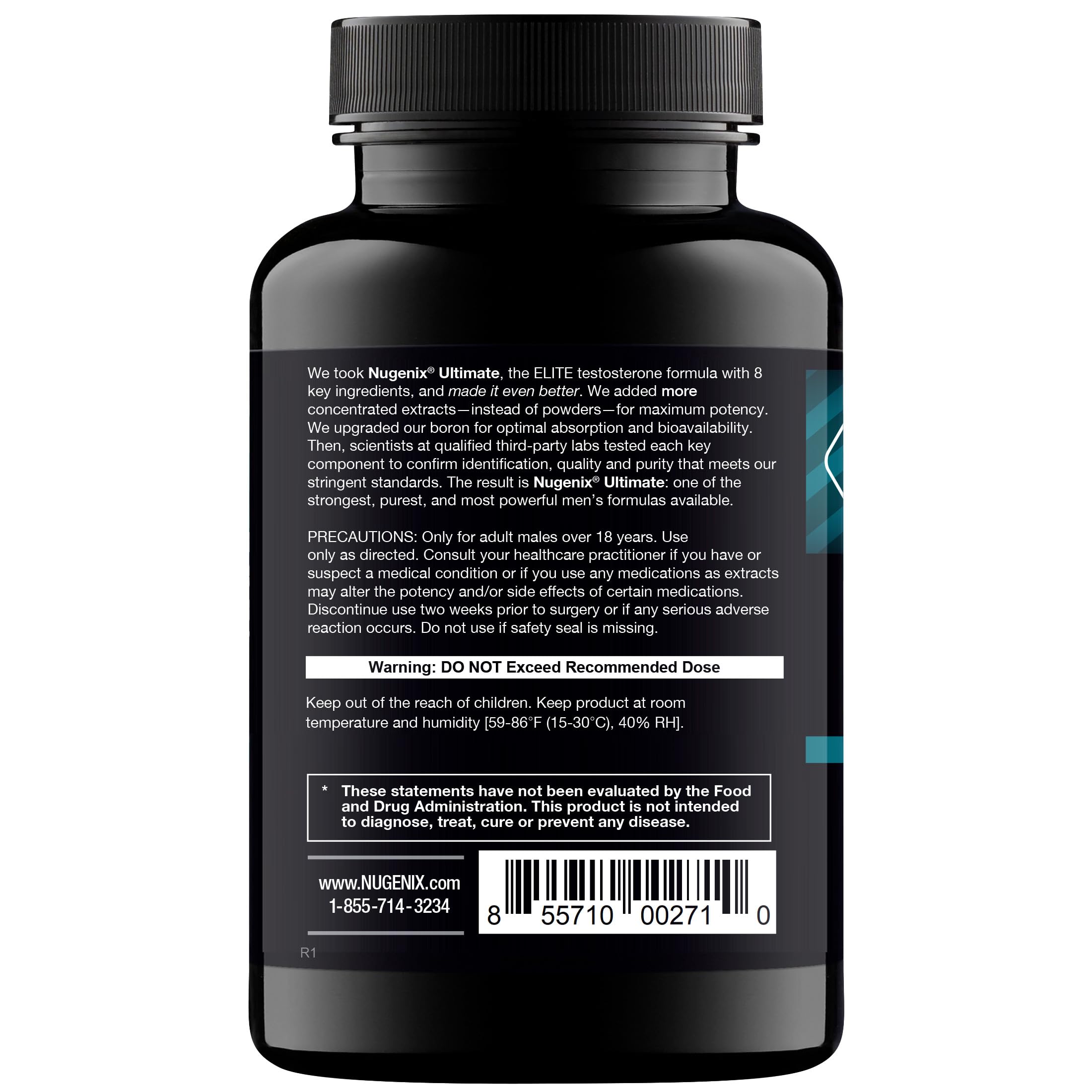 Nugenix Ultimate - Powerful Free Testosterone Booster for Men - 56 Count — Amazon image 2