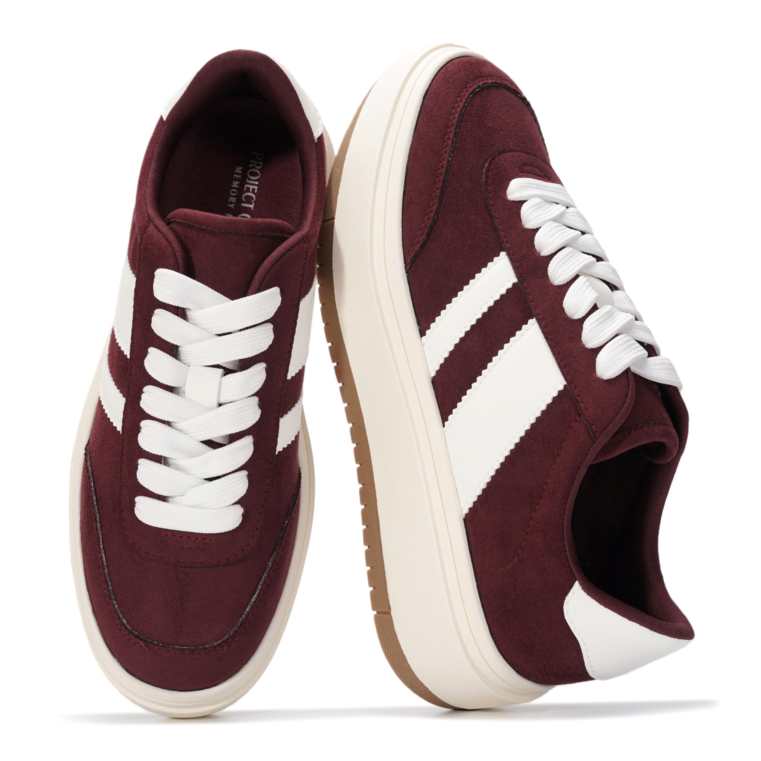 Women's Lace-Up Fashion Sneakers - Nita by Project Cloud